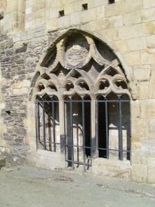 A window, Valle Crucis abbey